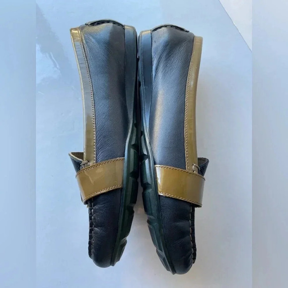 Cole Hann Nike Air leather Buckle Loafers Sz 10 - Picture 6 of 10